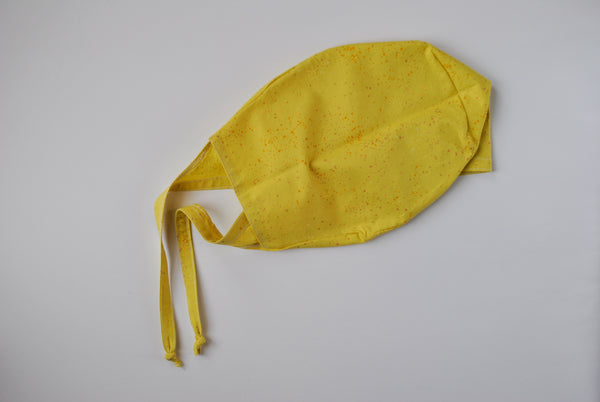 Speckled Yellow Surgical Scrub Cap