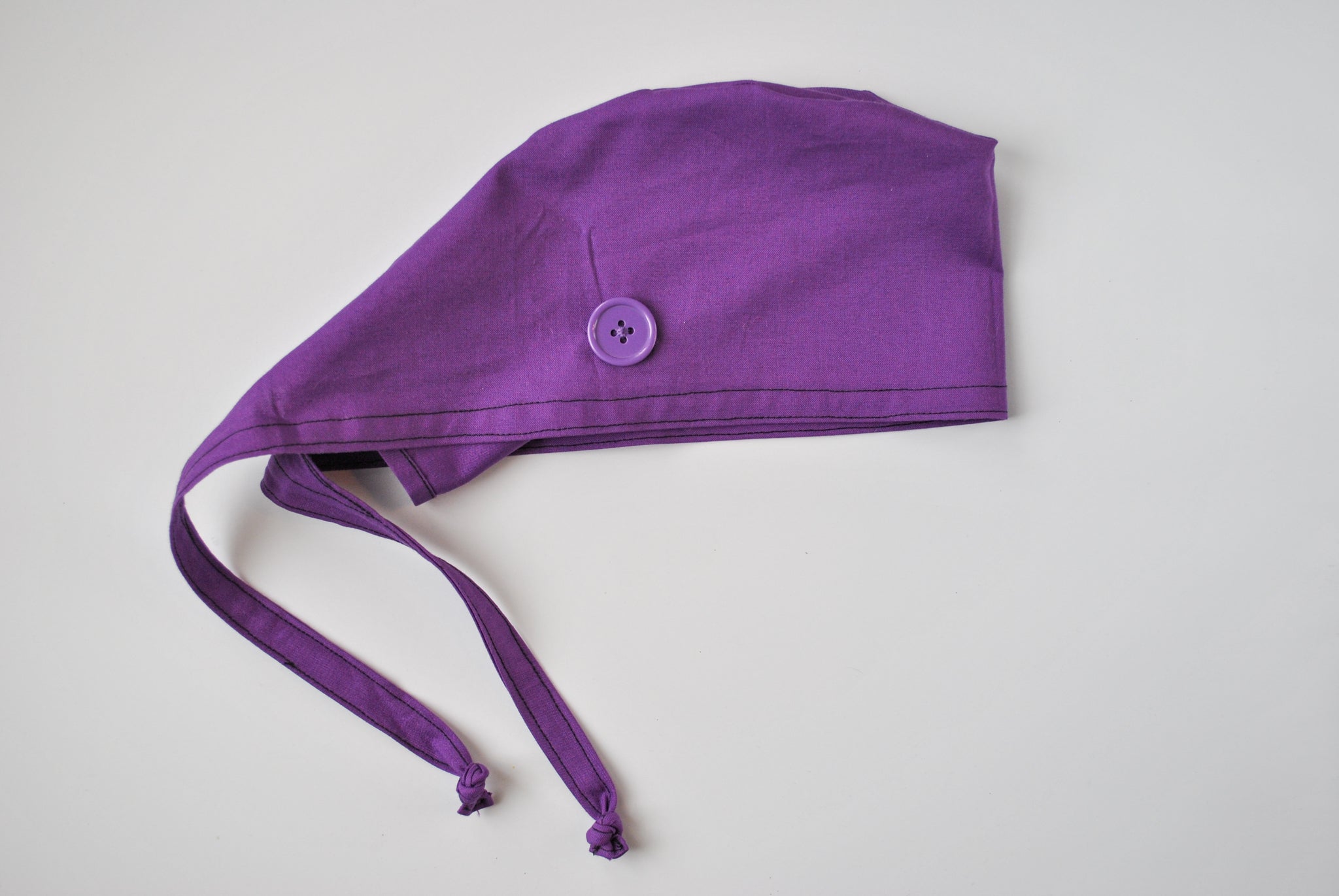 Purple Surgical Scrub Cap