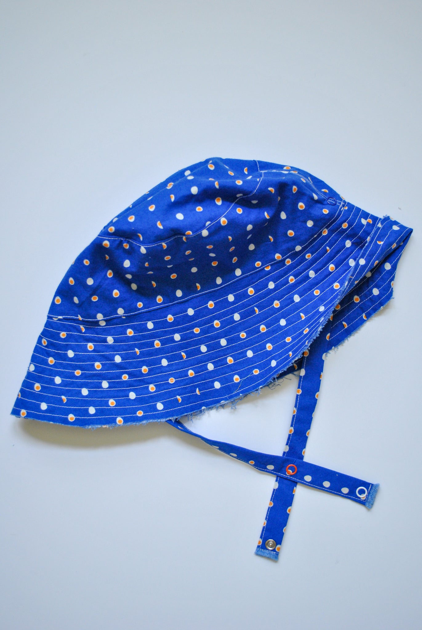 Hard Boiled Egg Bucket Hat - Blue